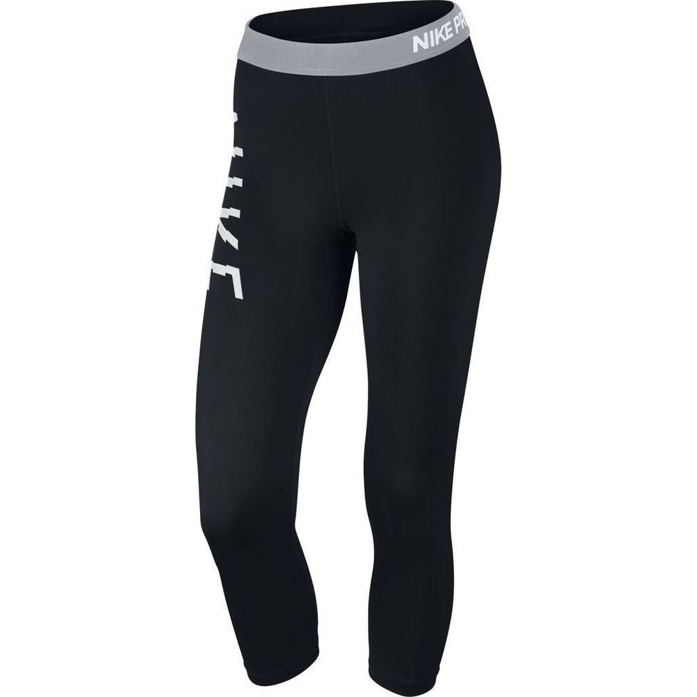 (NEW)Women's NIKE Pro Dri-Fit Retro Y2K VTG Training 3/4Leg Capris 830691-010 XS